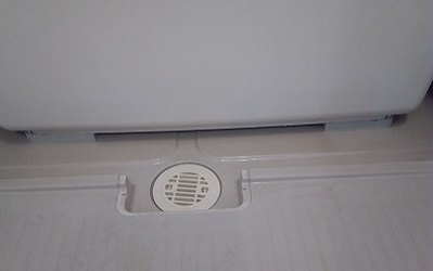 エプロン内部掃除