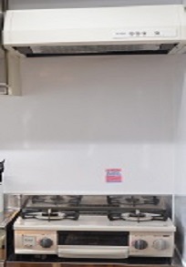 レンジフードプラスコンロ