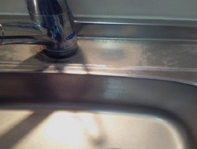 カラン周り水垢