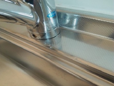 水垢とれたカラン